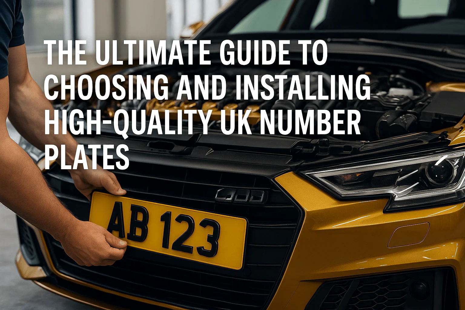 The Ultimate Guide to Choosing and Installing High-Quality UK Number Plates