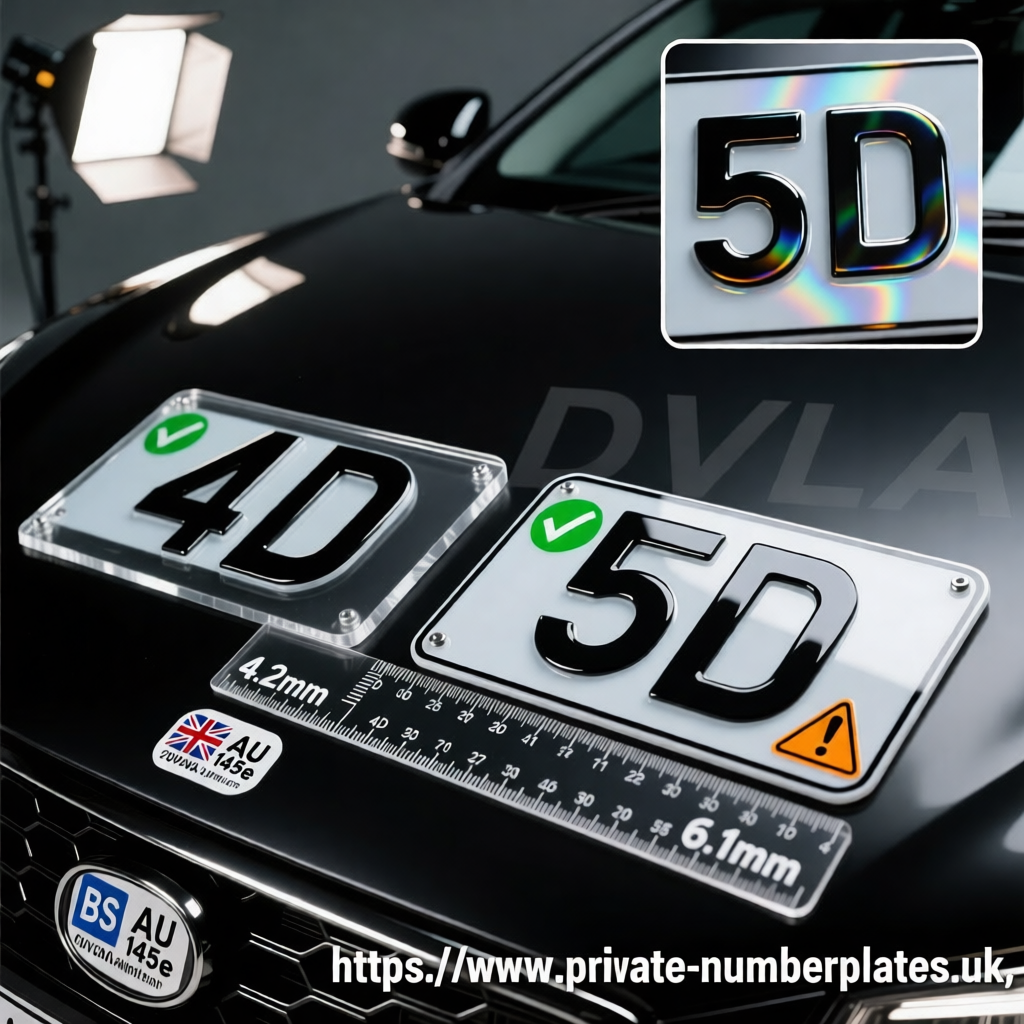 4D vs 5D Number Plates: What’s the Real Difference? (2025 Guide)