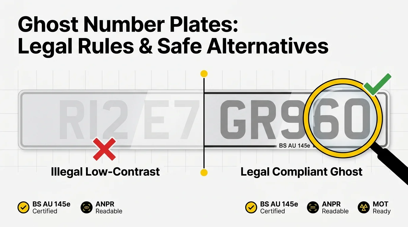 Ghost Number Plates: Are They Legal? DVLA Rules & Safe Alternatives in 2026