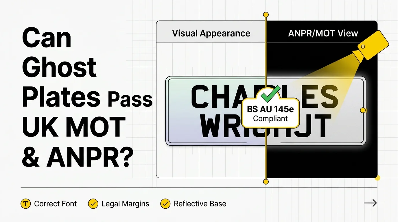 Can Ghost Plates Pass UK MOT and ANPR? What DVLA Won’t Tell You