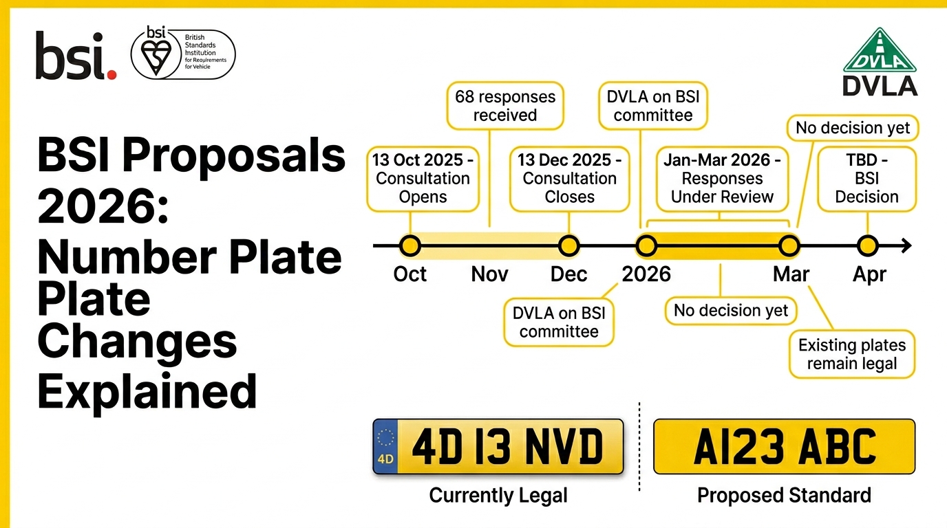 BSI Proposals 2026: What the Plan to Ban Raised and Ghost Characteristics Means for UK Drivers