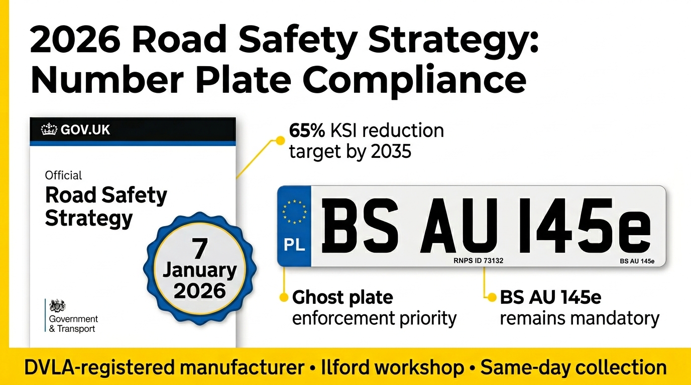 The 2026 Road Safety Strategy: What UK Drivers Need to Know About Number Plate Reforms