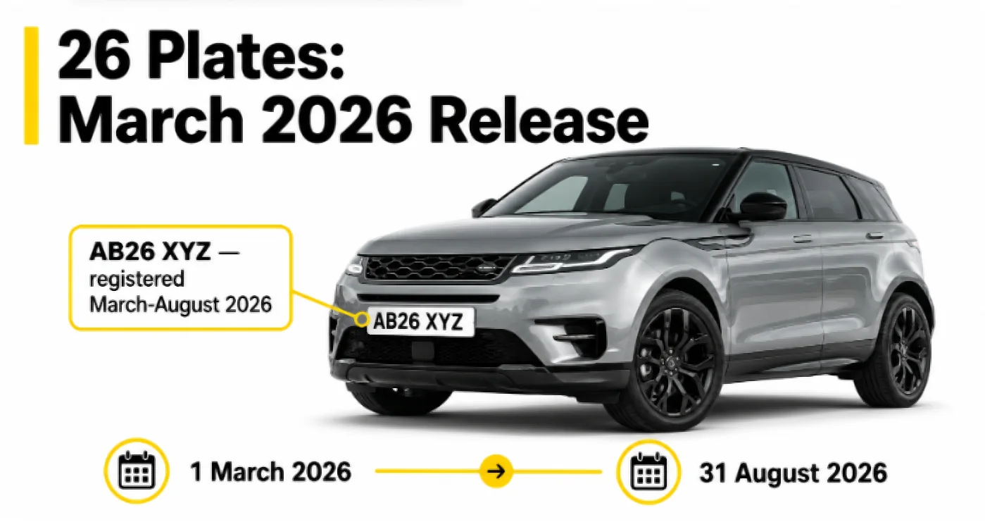 26 Plates Released March 2026: What You Need to Know