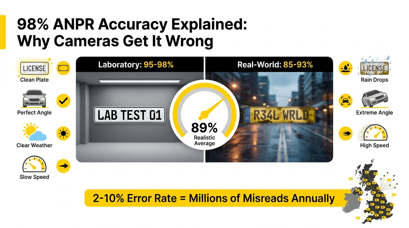 98% Accuracy Explained: Why ANPR Sometimes Gets It Wrong