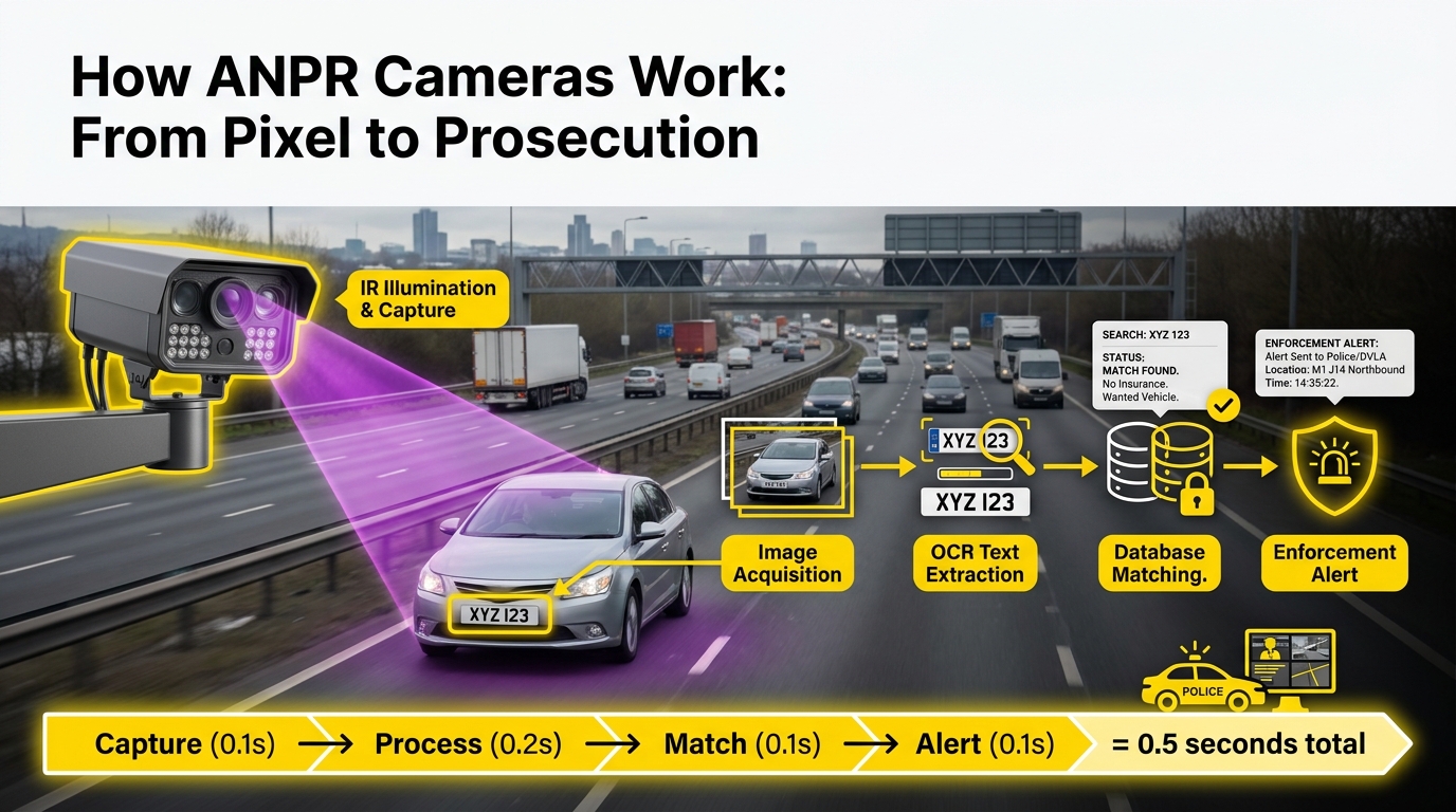 How ANPR Cameras Really Work: From Pixel to Prosecution